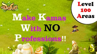 ENGLISH Dofus – How to make Kama’s FAST – NO Profession Needed! Level 100 Areas!