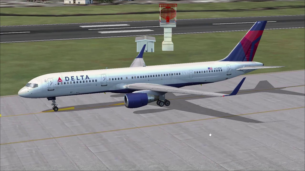 FSX Delta Qualitywings 757 Takeoff
