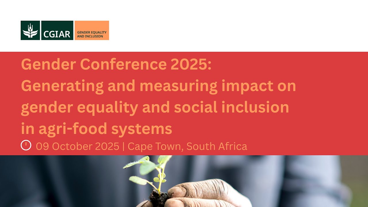 Gender Conference 2025: Generating and measuring impact on gender equality and social inclusion