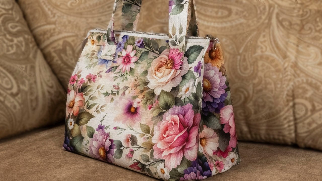 ⭐ How to Easily Sew a DIY Stylish Handbag. Sewing Tips and Tricks for Beginners (Part #149)