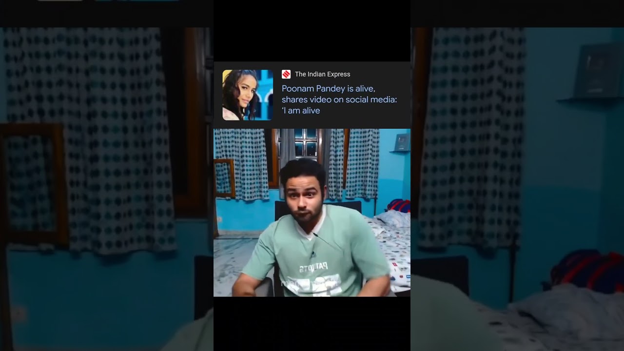 Poonam Pandey is alive 