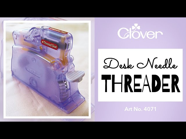Desk Needle Threader (Purple)