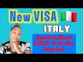 New italy resident visa  family can join u  one year renewable permit just apply and relocate 