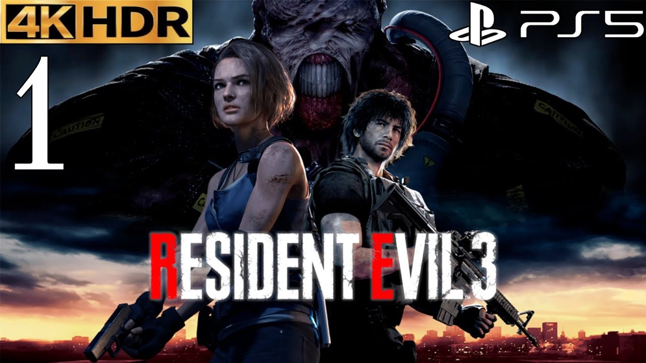 Resident Evil 3 Remake (PS5) 4K 60FPS HDR Gameplay - (Full Game) 