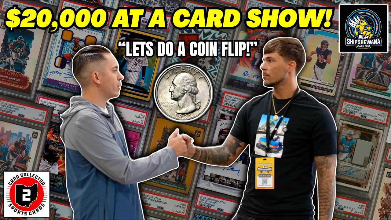*SPENDING $20,000+ AT THE SHIPSHEWANA CARD SHOW (TAILS GETS GRAILS)💰🤯