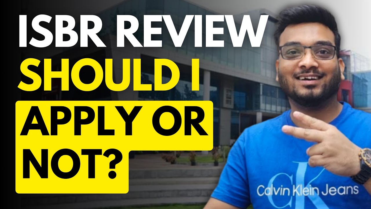 ISBR Review | Should I apply or Not? Last Date March 28 | Scholarships ...