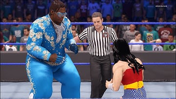 ⭐ WWE 2K22 - Wonder Woman vs Indian Elton ⭐