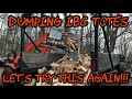 #48 Loading Firewood into Dump Trailer using IBC Totes and Kubota L3901 Compact Tractor: Part 2