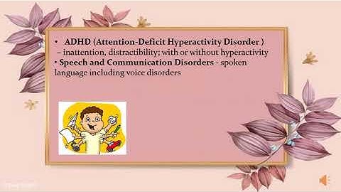 LEARNERS WITH EXCEPTIONALITIES