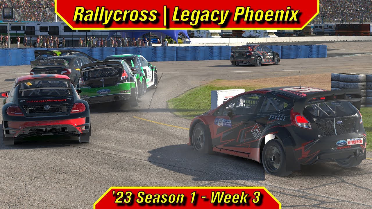 iRacing - Rallycross at Legacy Phoenix - YouTube