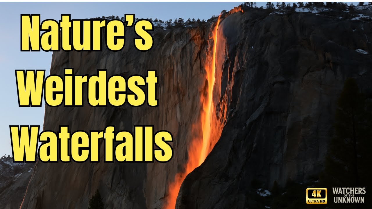 Top 7 Strangest Waterfalls on Earth You Won’t Believe Exist
