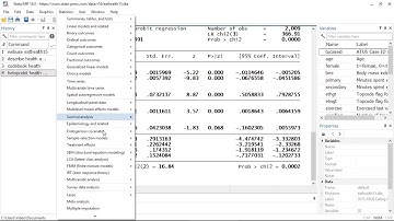 New in Stata 16: Heteroskedastic ordered probit models