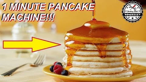 QuickCakes 1 Minute Pancake Maker! Awesome Automatic Touchless Food Machine!