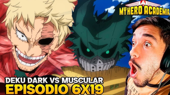 JOUNIN REACT REAGINDO A MIDORIYA vs MUSCULAR