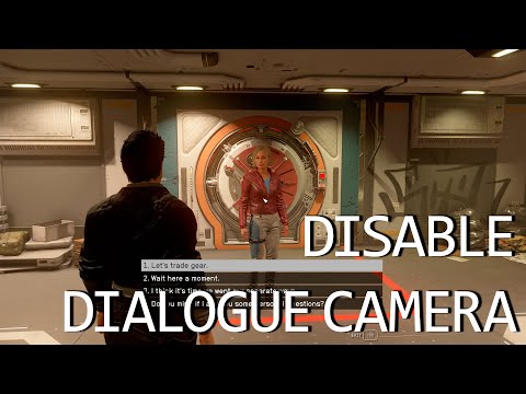 Starfield Disable Dialogue Camera