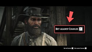 What happens if you bet against Charles to win the fight in Bare Knucle Friendship? - RDR2