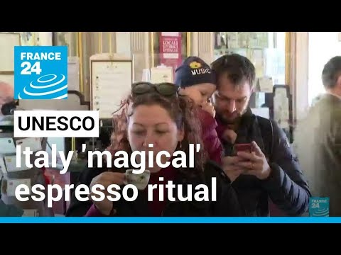 Video: Italienskt espressokaffe: UNESCOs kandidatur är officiell