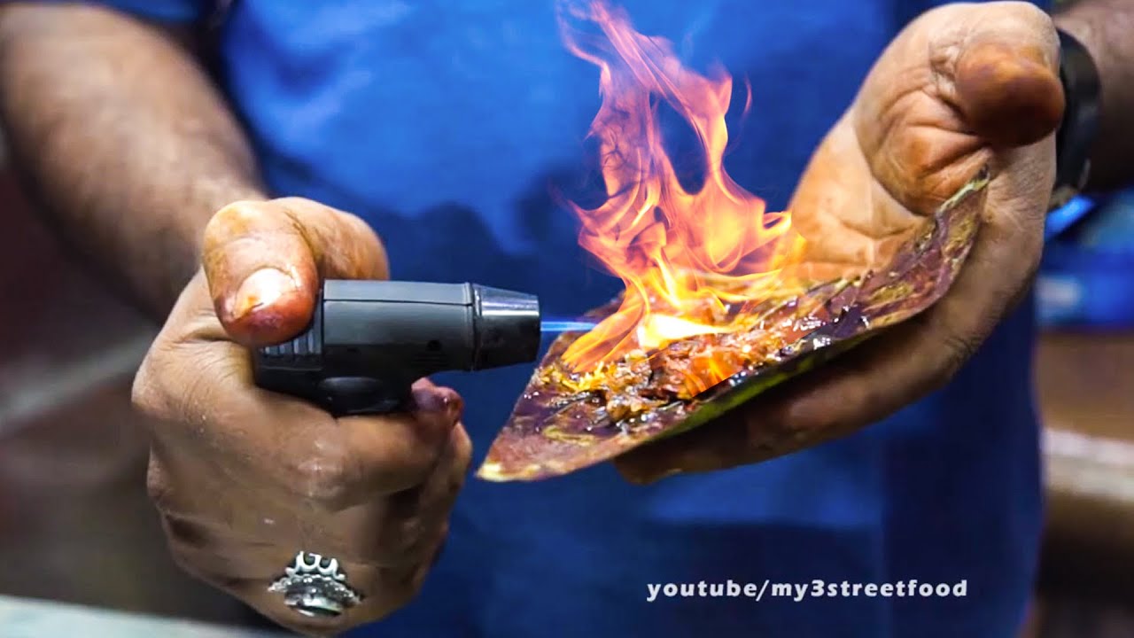 BURNING FIRE PAAN | Eating Fire Paan | Hyderabadi Street Food | STREET FOOD