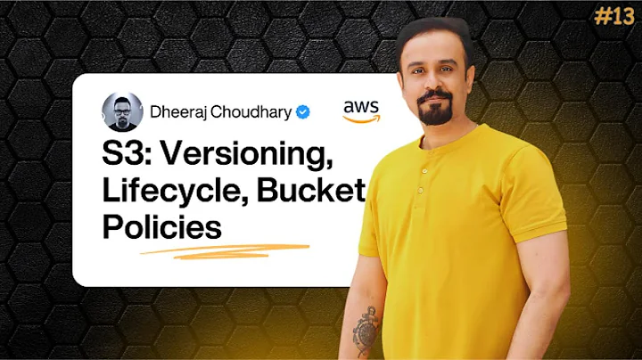 Amazon/AWS S3 Tutorial - Versioning, Lifecycle Management & Security Policies