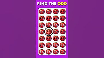 🔥 Can You Find the Odd Emoji Out? 😎 | Emoji Quiz Challenge