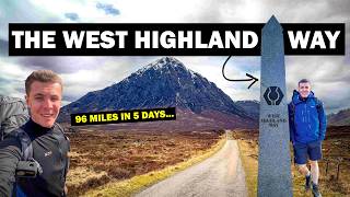 The West Highland Way in 5 Days.. (Day 1 & 2)