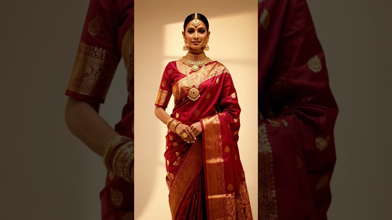 “Royal AI Saree ✨ Elegant & Timeless Look 