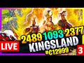 KINGSLAND: 2489 vs 1093 &amp; 2377 vs Water 🔥 LIVE! 🔴 #C12999 (3)