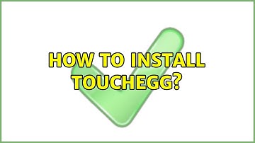 Ubuntu: How to install touchegg?