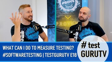 What can I do to measure software testing?