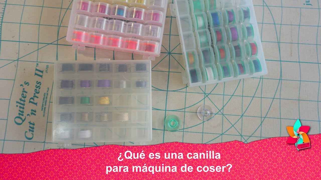 Descubre qué son las canillas de tu máquina de coser 