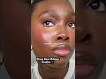 Glowy base makeup routine for black girls