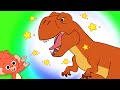 Club Baboo | Dinosaurs for kids! | A Triceratops and T-Rex are having a fun time with Baboo