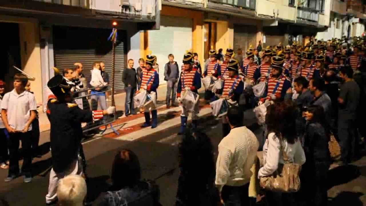 Elkarteen Danborrada Zumarragako jaietan. 2011 uztaila