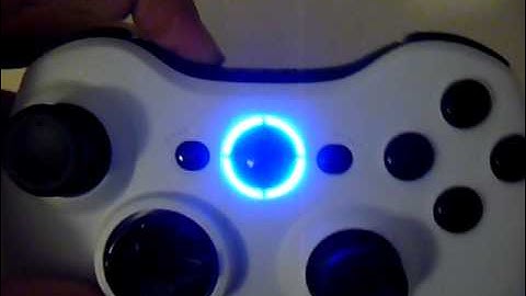 Custom White and Black 6 Mode rapid fire Controller Blue RoL
