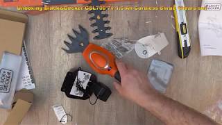 Black and Decker GSL700 7v Cordless Shrub Shears