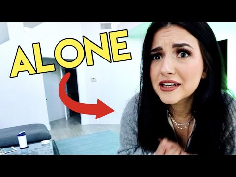 24 Hours Alone in Our New House