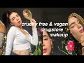 VEGAN & CRUELTY FREE DRUGSTORE MAKEUP! baddies go cruelty free.