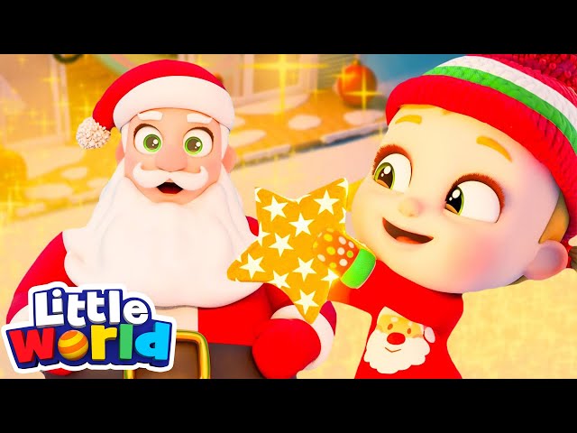 Jingle Bells 🔔 Christmas Song ️ Little World Kids Songs & Nursery ...