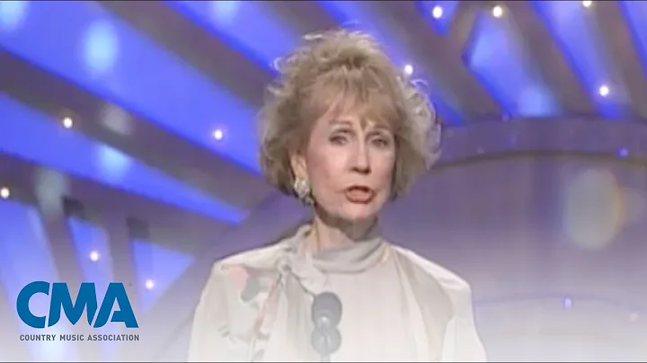 Jo Walker-Meador  Country Music Hall of Fame Induc...