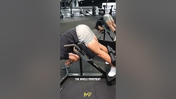 Glute/Hamstring on the Hyperextension