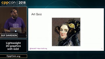 CppCon 2018: Guy Davidson “Lightweight 2D graphics with io2d”