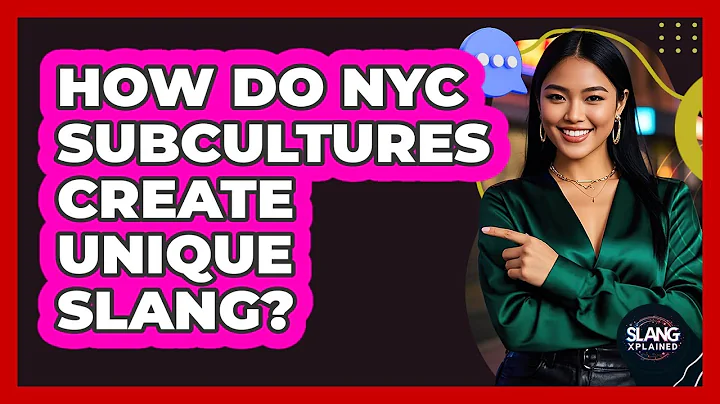 How Do NYC Subcultures Create Unique Slang? - SlangXplained