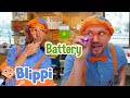 Blippi Plays with Light and Color 🟣 Educational Kids Cartoons | Moonbug Kids - Play and Goal Club
