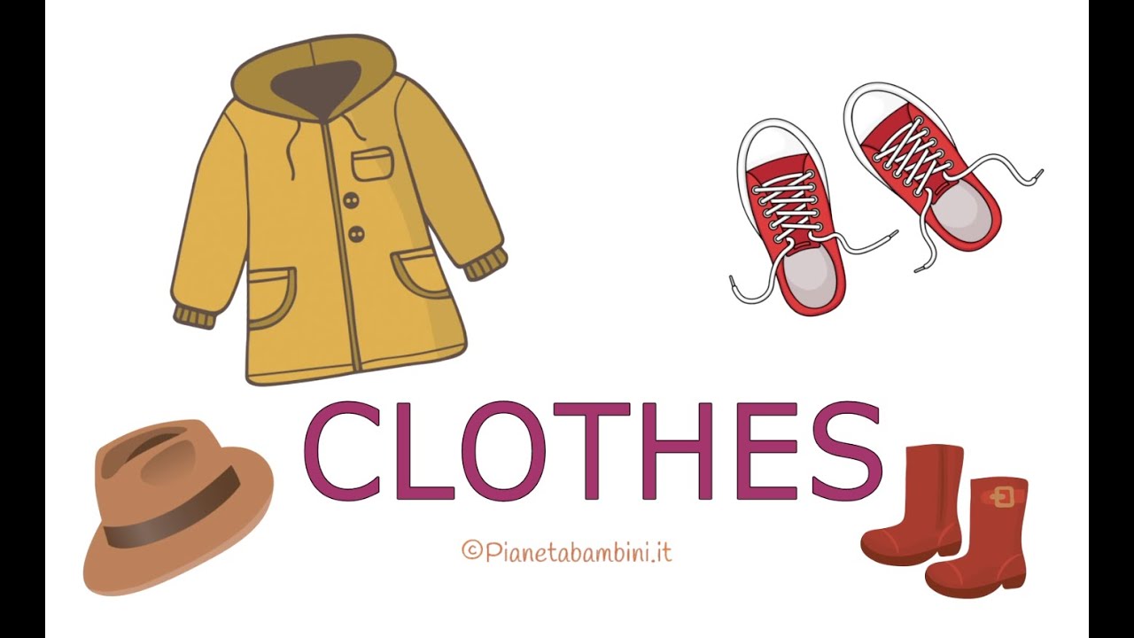 Abbigliamento in Inglese | Clothes in English - YouTube