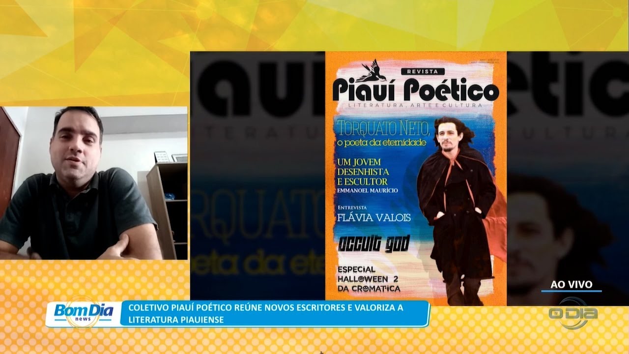 O coletivo Piauí Poético reúne novos escritores e valoriza a Literatura Piauiense 19 10 2023