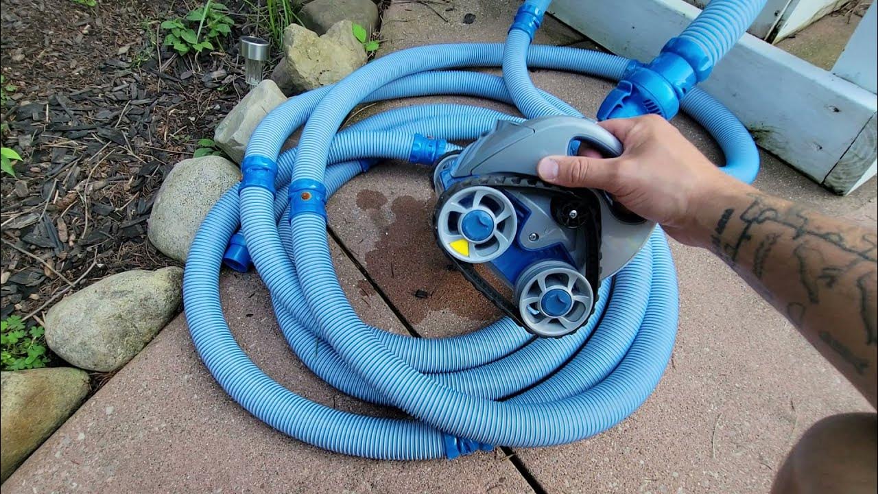 Zodiac MX6 Automatic Pool Cleaner Vacuum Review YouTube