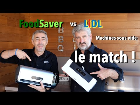 FoodSaver vs Lidl ! Le match comparatif des machines sous-vide