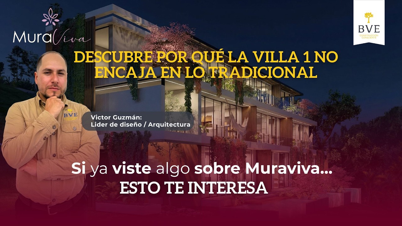 Villa 1 ZF4: La nueva forma de vivir entre #ciudad y #naturaleza | #MuraViva