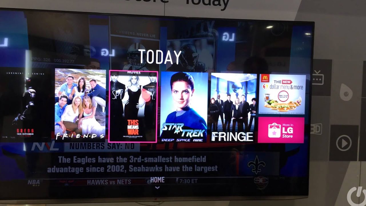 LG WebOS smart TV hands-on