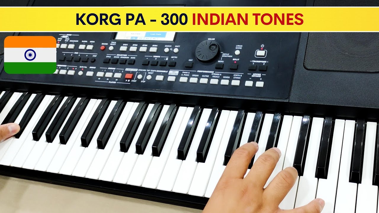 KORG PA-300 | 🇮🇳 Indian Tones - Demo